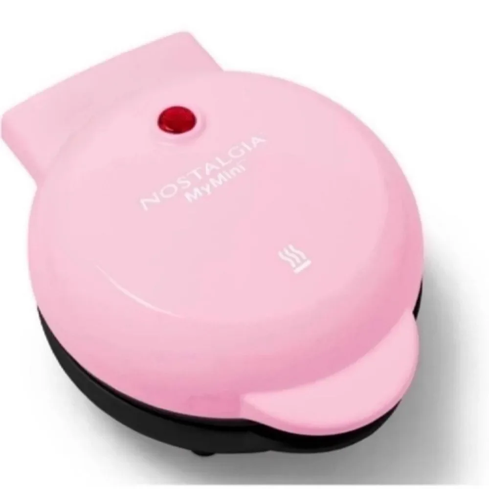 Nostalgia MyMini pink Griddle  And Mini Personal Sandwich Maker Bundle